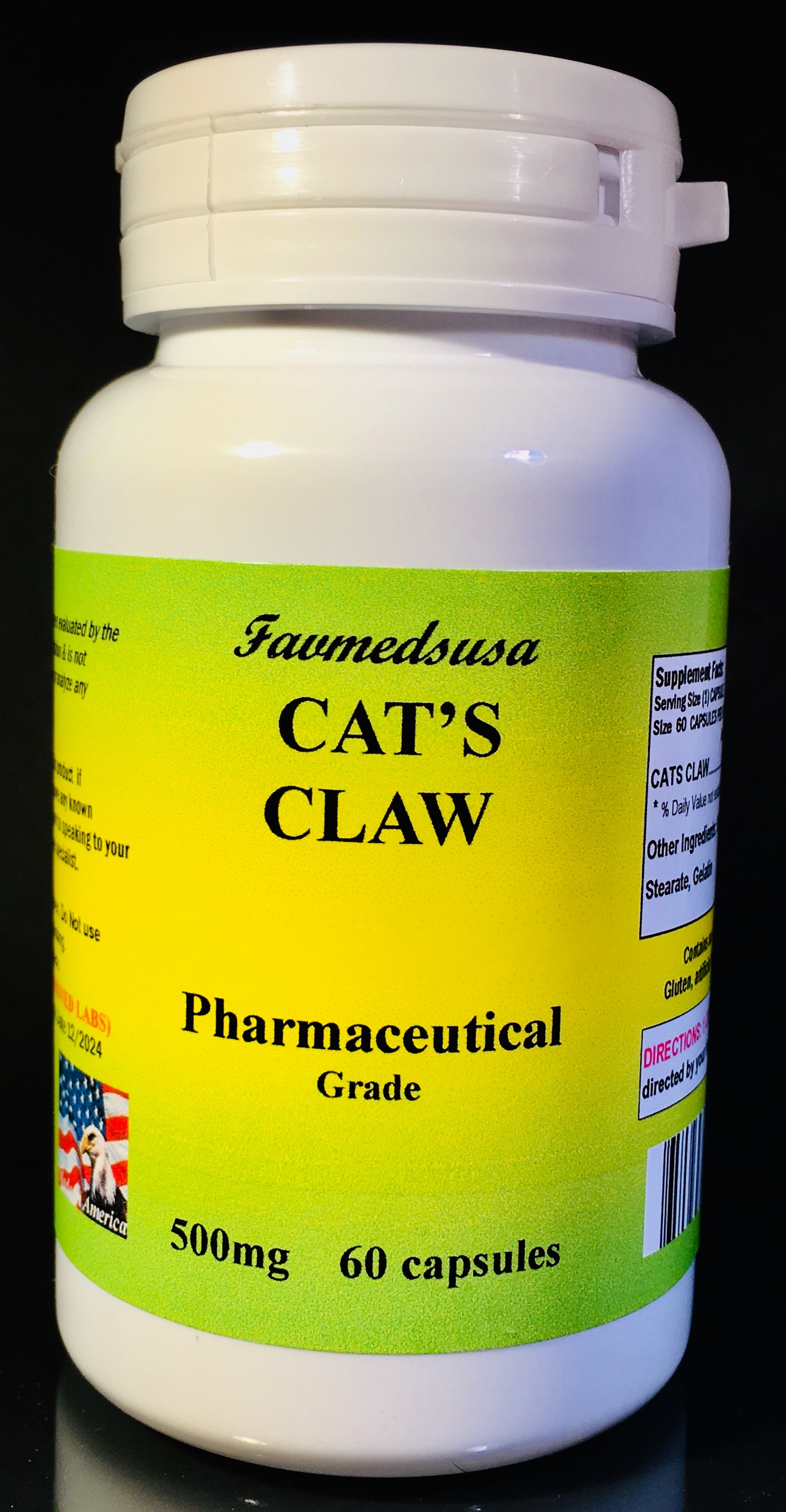 Cat's Claw, Una de Gato - 60 capsules